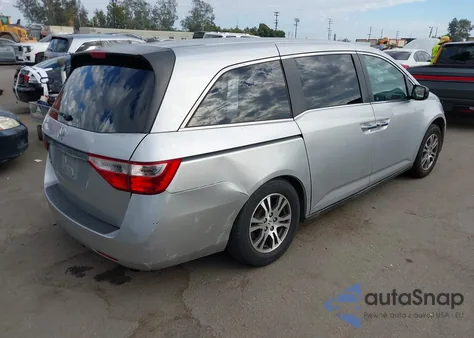 2011 Honda Odyssey Ex-L из США, поврежденный, VIN 5FNRL5H68BB009067